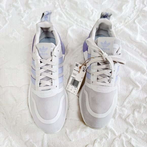 Adidas Multix Women's Shoes Grey One-Dust Purple-Cloud Size 7.5 New - Picture 4 of 9
